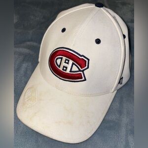 Montreal Canadians 47 Brand Red Navy and White Cap